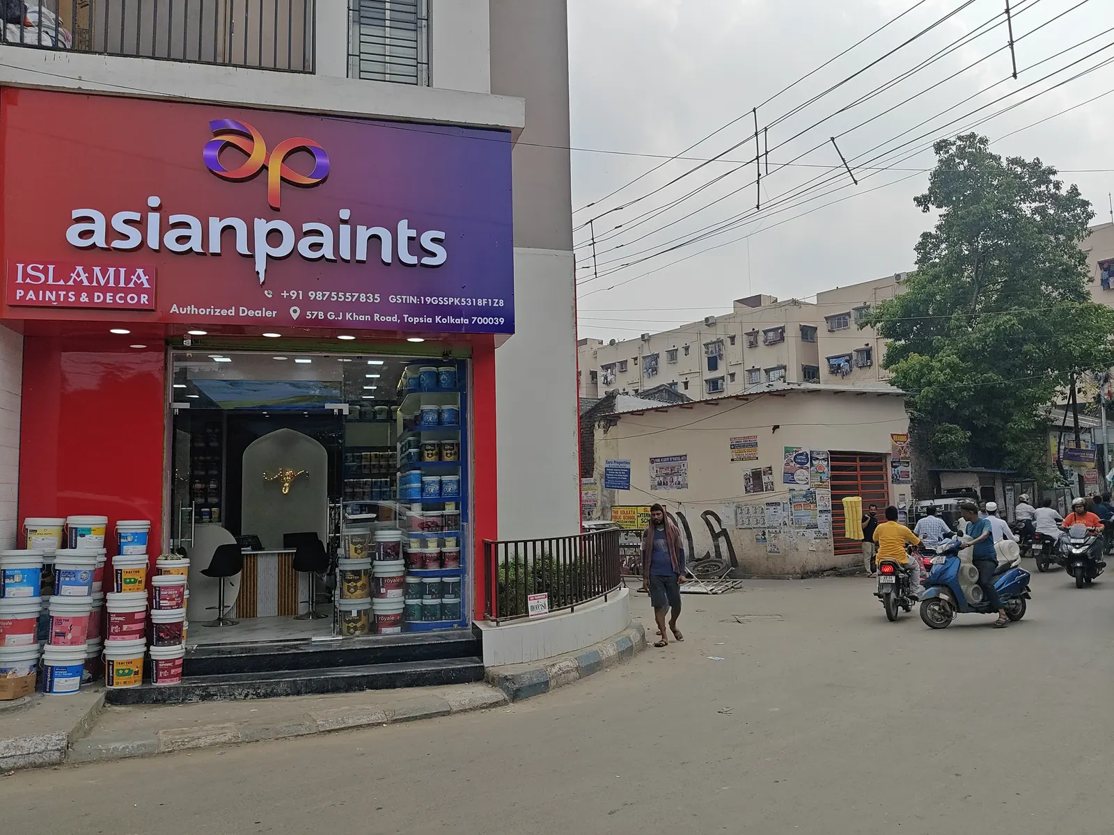 Asian Paints in Kolkata — Islamia Paints & Decor, 57B Gulam Jilani Khan Road, Topsia, Kolkata