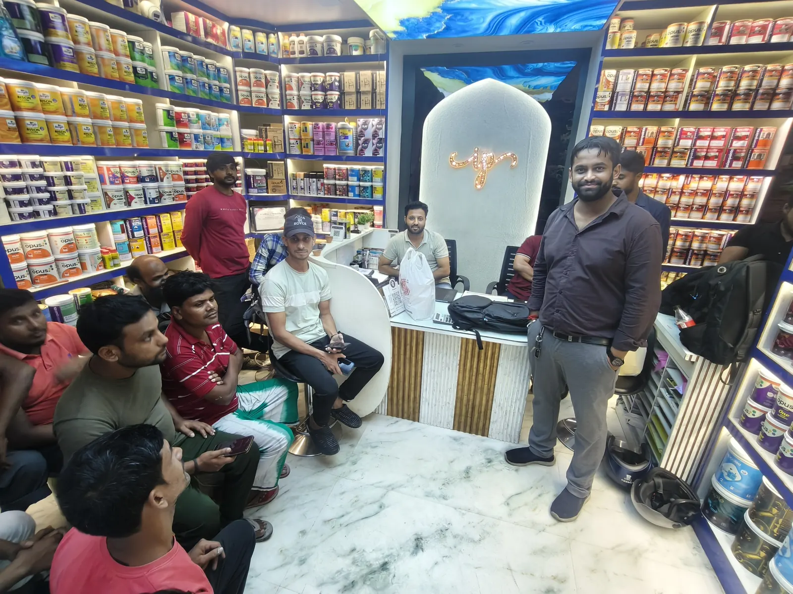 Asian Paints Painter Meeting at Islamia Paints — Islamia Paints & Decor, 57B Gulam Jilani Khan Road, Topsia, Kolkata